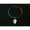 Silver Leave Necklace