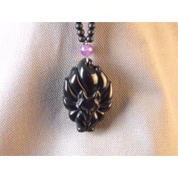 Necklace with “nine-tailed fox” pendant