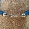 Ammonit an blauer Jade
